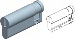 Цилиндровый механизм 9/57 мм для подъёмных секционных ворот
