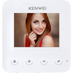 Монитор видеодомофона KENWEI KW-E401FC